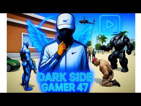 Rope Hero Cheatground MOD | Dangerous Villain Fight & Climb on Giant Statue | Dark Side Gamer 47