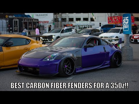 Best Carbon Fiber Fenders For 350z!!!