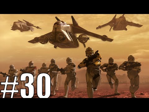 Star Wars Republic at War as The Republic Part 30 - Gunships and the 501st