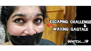 #like #share #subscribe Escaping Challenge  Waxing