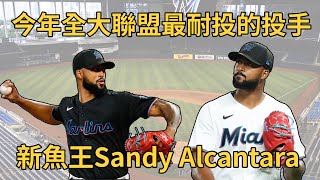 【白鴿探索中】今年全大聯盟最耐投的投手 新魚王Sandy Alcantara