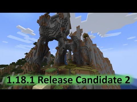 Minecraft 1.18.1 Release Candidate 2 fix  chunks not loading