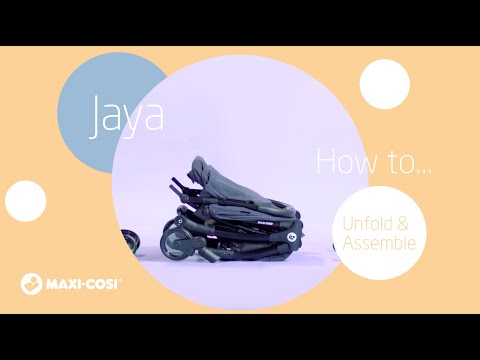 Jaya Stroller: How to assemble the Maxi-Cosi Jaya stroller