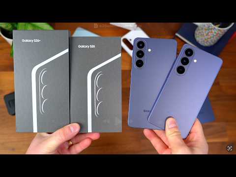 Samsung Galaxy S26 and S26 Plus Unboxing!