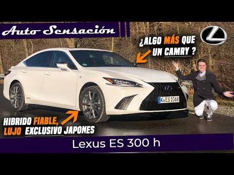 Prueba  Lexus ES 300 h f-sport 2021 .  Lujo japones Hibrido basado en el Toyota Camry.