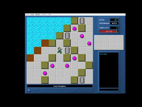 CCLP3 level 107 solution - 551 seconds