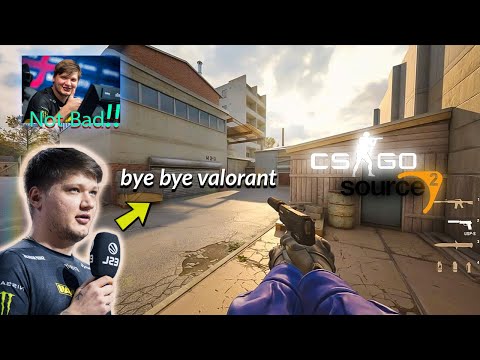 S1MPLE PLAYING COUNTER STRIKE 2 | s1mple reacts to Source 2