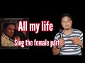 All my life - Linda Ronstadt and Aaron Neville (Male Part Only)