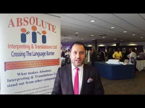 NHS Approved Interpreting and Translation Company at Achieving Excellence Award