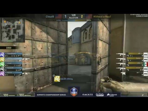 C9 N0thing Sprays Down All Five VS Without A Roof