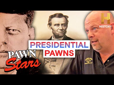 PRICEY PRESIDENTIAL PAWNS! *Mega Compilation* | Pawn Stars