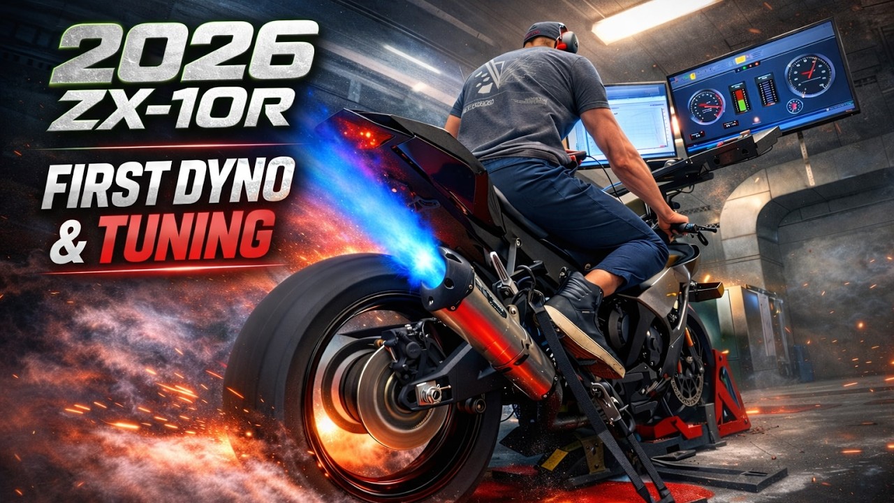 First Tuned 2026 Kawasaki ZX-10R In The US!! Stock and With Exhaust Tuning Comparisons