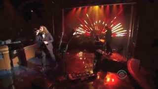 Jim James on Letterman