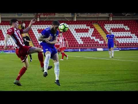 Bromsgrove Sporting vs Lye Town in Worcestershire Senior Urn Cup Final at Aggborough 19/4 /18