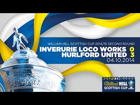 Inverurie Loco Works 0-3 Hurlford United // William Hill Scottish Cup Second Round 2014-15