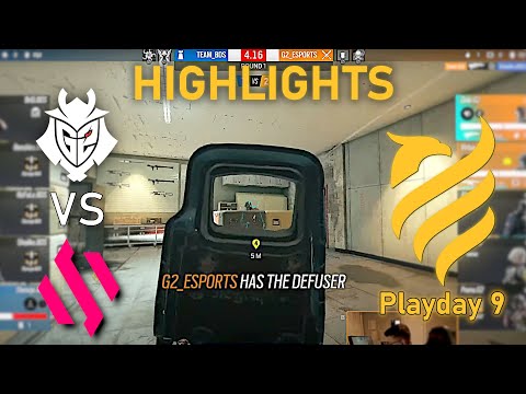 WINNER TO MAJOR! G2 vs BDS - HIGHLIGHTS - Playday 9 - EUL 2022 Stage 1 - R6 Esport