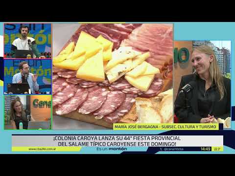 Colonia Caroya lanza su 44 Fiesta Provincial del Salame TÍPICO Caroyense Este 02/11 - ES UN MONTÓN!