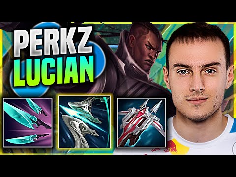 PERKZ IS A MONSTER WITH LUCIAN! - C9 Perkz Plays Lucian MID vs Cho'Gath! | Season 11
