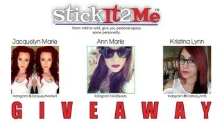 Stick It 2 Me Giveaway [CLOSED]