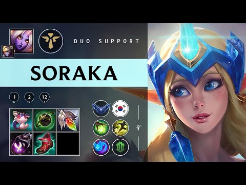 Soraka Support vs Yuumi - KR Diamond Patch 25.24