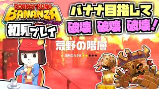 【ドンキーコングバナンザ】クリア後のDLCエメラルドラッシュ！初見プレイ68～イベント第8回・荒野の階層【Switch2】