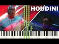 Eminem - Houdini (Piano Tutorial) [Synthesia]