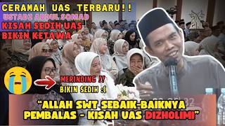 Download lagu FUNNY LECTURE!! THE CONGREGATION COULDN'T CONTINUE LAUGHING 'PROF. H. ABDUL SOMAD, Lc.,D.E.S.A.PhD mp3