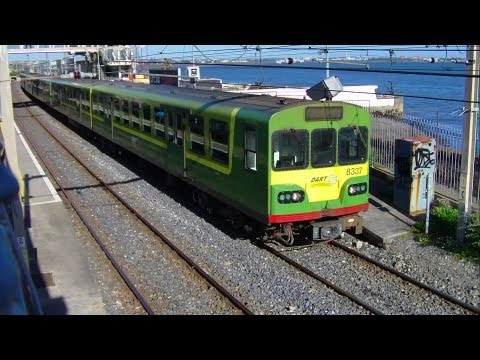 Dart Train number 8337 - Blackrock Station, Dublin