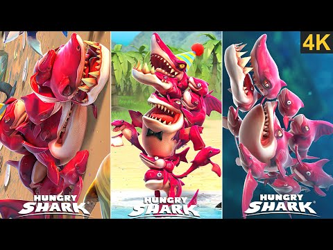 THE FRENZY ALL TRAILER & MOVIE THROUGH THE YEARS!!! (2010 - 2022) HUNGRY SHARK WORLD 4K