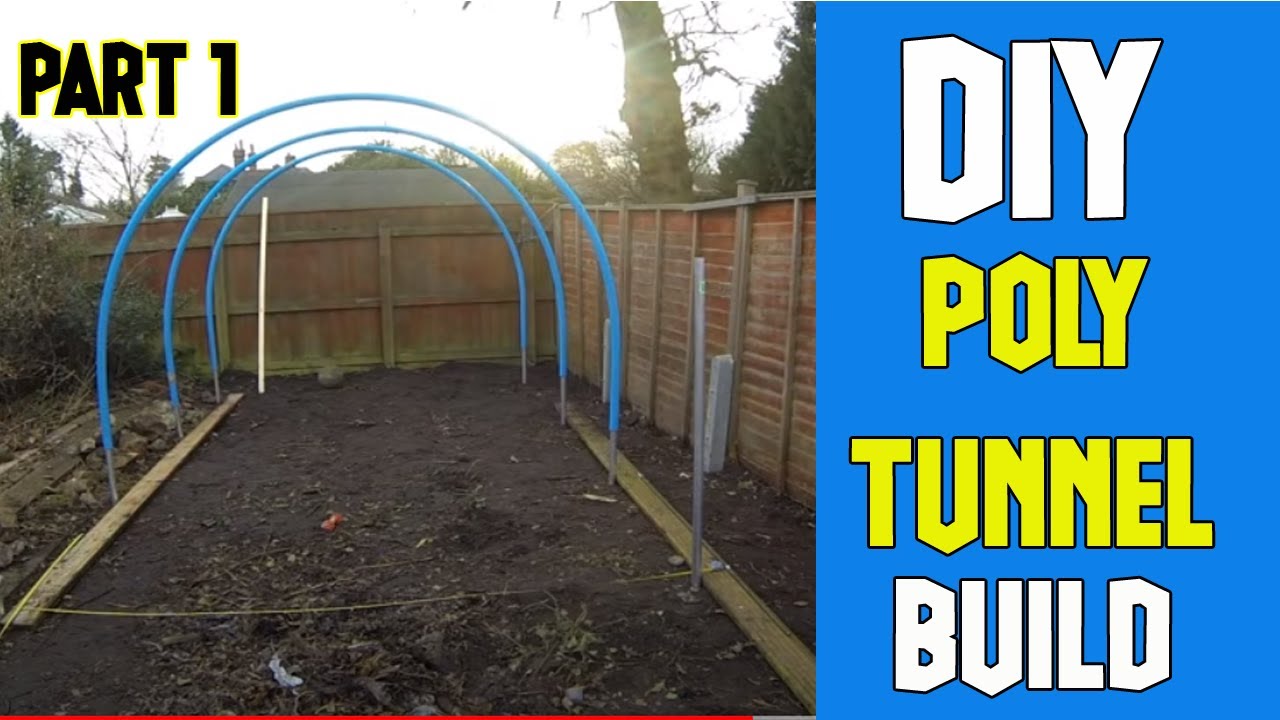 Watch video How To Build A Polytunnel Part 1 Home Build DIY Now How To Build A Polytunnel Part 1 Home Build DIY
