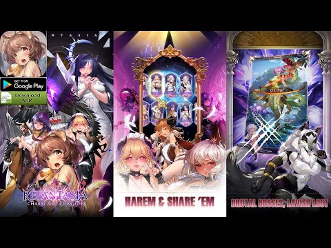 Charm and Conquer Gameplay Android APK || Refantasia - YouTube