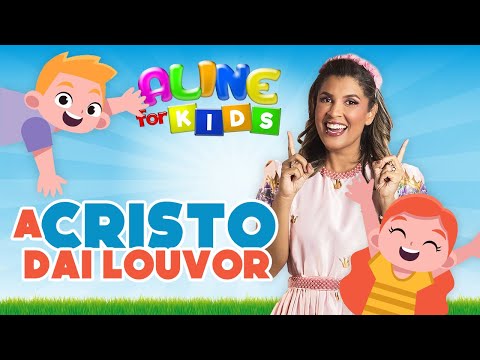 Aline Nascimento  -  A Cristo dai louvor  (Lyric Vídeo)