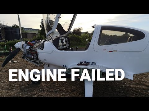 Dad filmed Emergency Landing after Engine Failure | Diamond DA40 NG