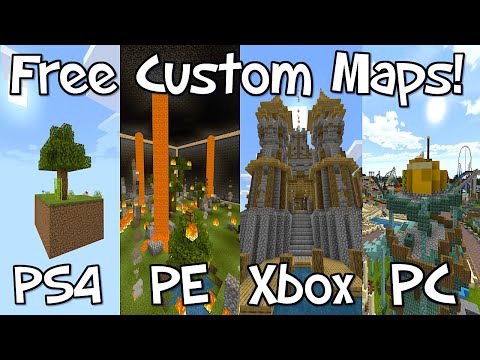 🚀 Ultimate Minecraft Custom Worlds! PS4/Xbox/Win10/PE (2021)