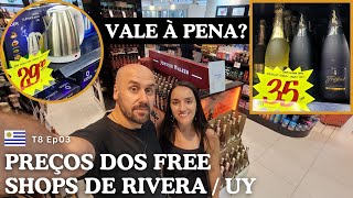 Será que é BARATO comprar nos FREE SHOPS de RIVERA no Uruguai | De Motorhome na Fronteira - T8 Ep03
