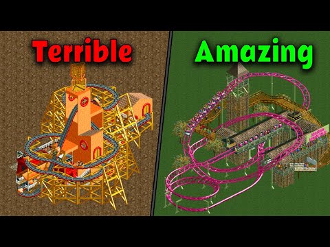 The best and worst prebuilt designs in RollerCoaster Tycoon 2