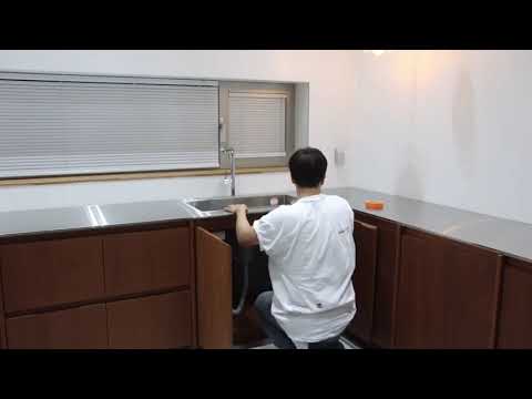 Building your own plywood kitchen sink | woodworking projects / DIY