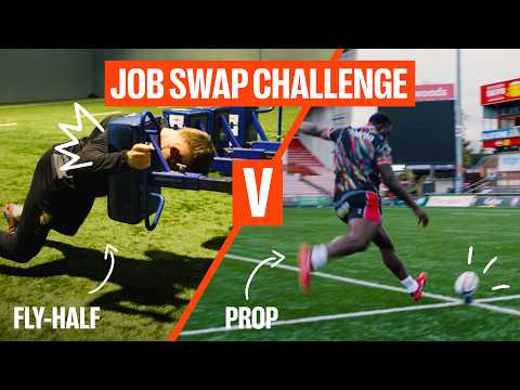 The ULTIMATE Job Swap Challenge! Prop vs Fly-half Ft. Gloucester Rugby