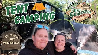 WE TENT CAMP AT DISNEY'S FORT WILDERNESS CAMPGROUND | A MAGICAL CHEAPER WAY TO STAY ON PROPERTY