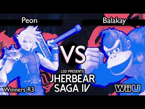 JBS4 - Peon (Cloud, CF) vs Balakay (DK) WR3 - Smash Wii U