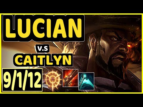 PRAEDYTH (LUCIAN) vs CAITLYN - 9/1/12 KDA BOTTOM ADC CHALLENGER GAMEPLAY - OC