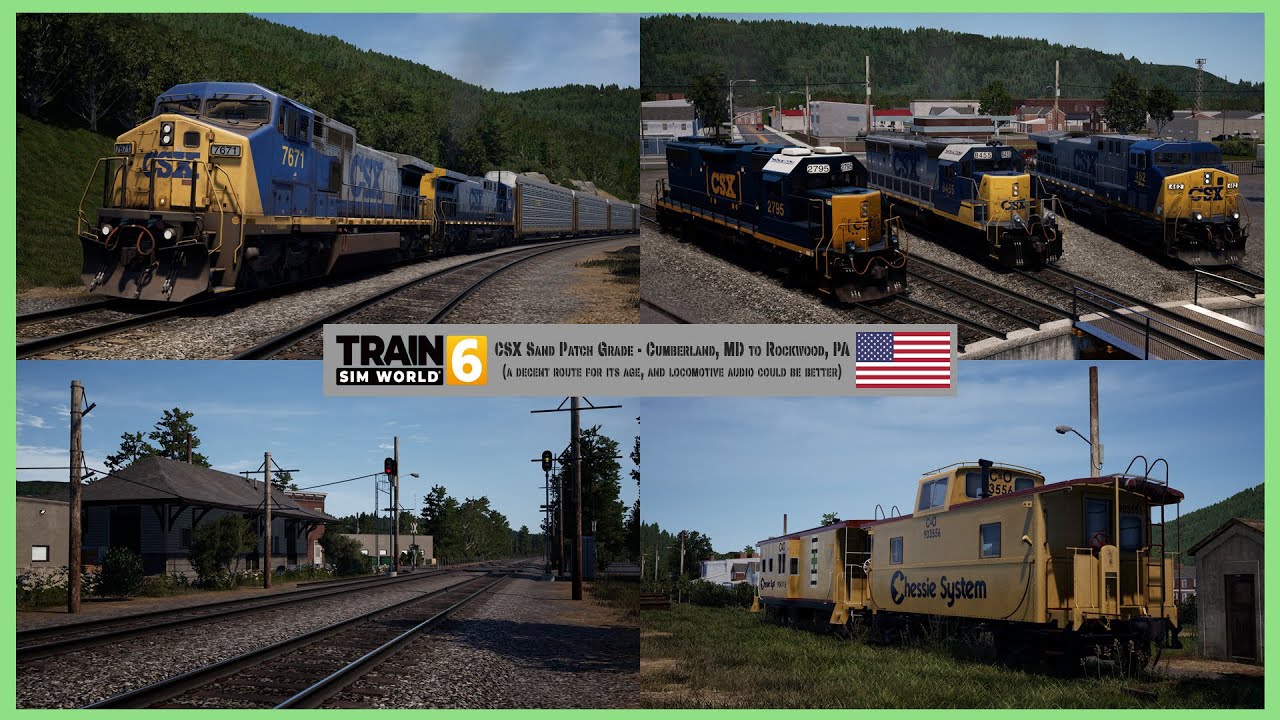 Sand Patch Grade review ~ Train Sim World 6