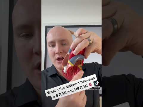 What’s the difference between a STEMI and a NSTEMI? 🫀 #paramedic #paramedicstudent #emtstudent