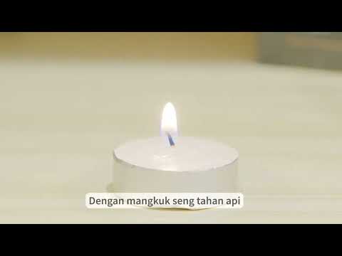 Gambar Arthome Set 100 Pcs Lilin Tealight - Putih