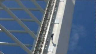 Mark Abseiling down Spinnaker Tower