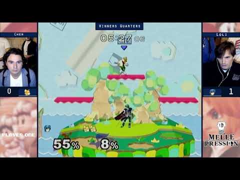 Super Melee Pression #6 - Chen (Fox) vs. Loli (Marth) - Winners Quarters