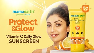 Mamaearth Vitamin C Daily Glow Sunscreen with SPF 50 &amp; PA+++ Protection