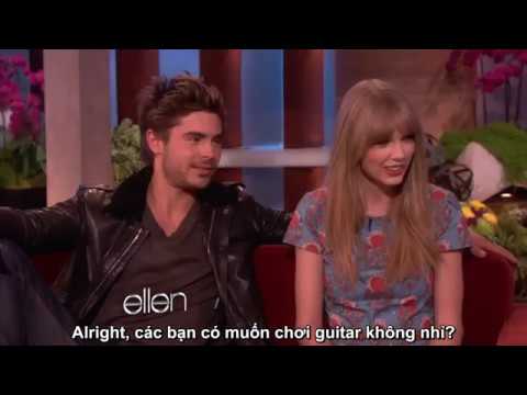 [VIETSUB] Taylor Swift and Zac Efron sing a duet (The Ellen Show)