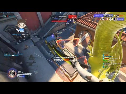 Overwatch Korean Genji God WATER Against F.cking Shield Meta