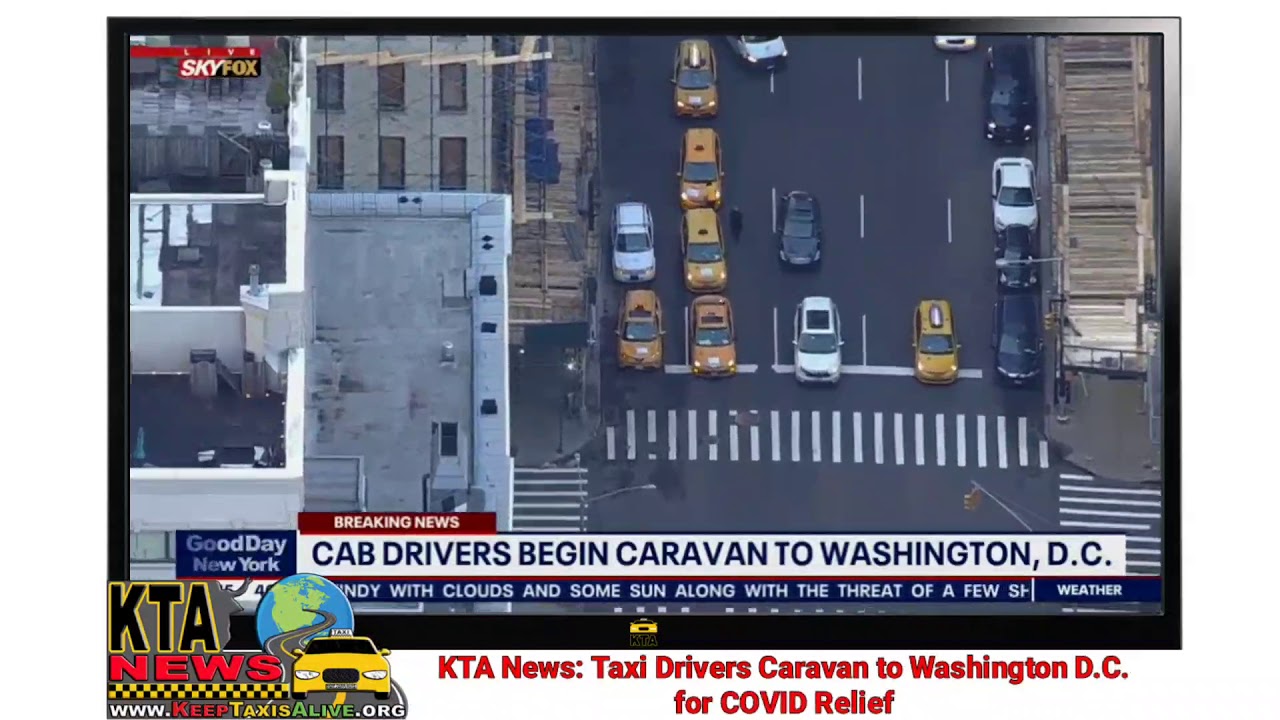 KTA News: Taxi Drivers Caravan to Washington D.C. for COVID Relief